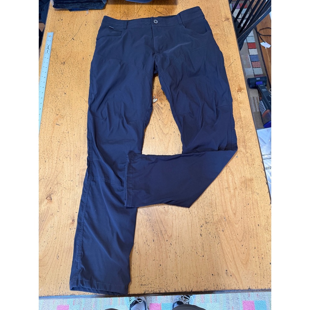 KUHL Renegade Rock 36x34 Mens Dark Gray Outdoor Hiking Climbing Technical Pants